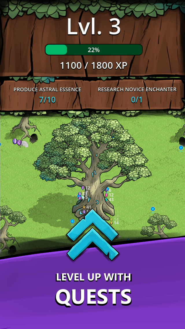 Spiritwood - Crystal Harvest Android game sceen